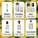 3 x Poo-Pourri Before-You-Go Toilet Spray, Original Citrus, 2 Fl Oz, Up to 100 Uses, Bathroom Odor Deodorizer with Essential Oils for Home or Work, Travel Essentials, TSA Approved Size, Lemon Bergamot