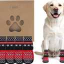 KOOLTAIL Dog Socks Shoes for Hot Pavement, Breathable & Warm Winter Dog Booties to Prevent Licking Paws for Small Medium Large Senior Dogs,Non Slip Grippy Pet Boots & Paw Protectors for Hardwood Floor
