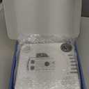 CD Player with HiFi Dual Speaker Bluetooth,Desktop CD Player for Home White with Remote Control,Dust Cover,LCD Display,Sleep Timer,EQ Sound,USB/AUX/3.5mm Earphone Jack Kids,Gift