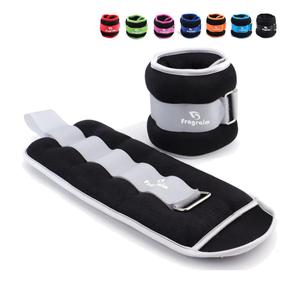 Ankle Weights for Women, Men and Kids - 10 LBS 1 Pair Strength Training Wrist/Leg/Arm Weight with Adjustable Strap for Jogging, Gymnastics, Aerobics, Physical Therapy