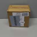 Amazon Basics 4-Pack Large Pencil Cases - Durable Plastic School Supply Pencil Box - Multi-Color Student Organization Cases for Office, College & Classroom Supplies