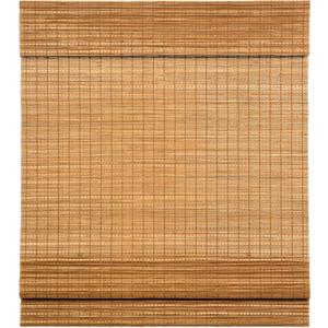 LazBlinds Cordless Bamboo Roman Shades, Light Filtering Window Treatment, Roll Up Bamboo Blinds for Windows, 23'' W x 60'' H