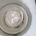 Butter Crock with Lid for Countertop - Ceramic French Butter Dish for Spreadable Soft Butter, Butter Container Holder with a Water Seal, Housewarming Gift, Kitchen and Home Decor, Speckled White