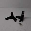 Furniture Legs Metal Feet: Cabinet Legs 4 Inch Triangle Feet Replacement Dresser Legs Set of 4 (4'' / 10cm(4PCS), Black)