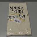 CARAKNOTS Teacher Bag Teachers Gifts for Women Valentines Day Appreciation Week Birthday Thank you Graduation End of Year Christmas Retirement Canvas Tote Bag with Pocket 2 Pcs