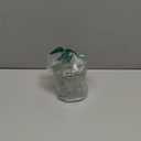 Colorful Glass Jar With Lid,Candy Cookie Jars,Jewelry Box,Christmas Decorative Jar(Olive Green)