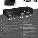 Samsung 55-Inch Class The Frame LS03F 4K QLED Smart TV (2025 Model) Slim Fit Wall Mount, Modern Frame Design, NQ4 AI Gen2 Processor, Art Mode, Artful Picture Quality, Samsung Vision AI, Alexa Built-in