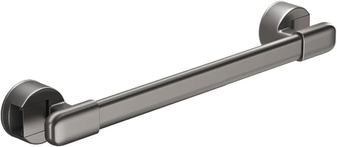 Suction Cup Grab bar for Shower，Suction Grab Bars for Showers，Bathroom Shower Grab Bar, Suction Cup Mount, Removable Shower Grab Bar, Gray,16.1 inches/41CM