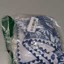 XUNYU Teen Girls Swimsuit 2 Piece Bathing Suit Tummy Control Girls' Swimwear High Waisted Bikini Sets Cute Floral Swim Suits (12-14 Years, Peacock Blue Swimsuits)