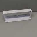 2 Pack Magnetic Spice Storage Rack Organizer for Refrigerator and Oven, White Fridge Organizers and Storage