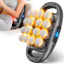 16 Head Massage Gun Deep Tissue, Quiet Back Massager for Pain Relief Deep Tissue with 9 Modes and 9 Intensities for Back, Shoulders, Arm, Legs, Foot, Body