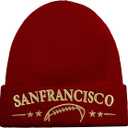 Unisex Beanie for Men Women Knit Cuffed Plain Winter Beanies Hats Skull Cap (Cyan, Red)