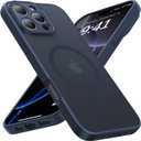 Faiono Magnetic for iPhone 16 Pro Max Case [Full Camera Protection][Military-Grade Protection][Compatible with MagSafe] Shockproof Protective Slim Phone Case for iPhone 16 Pro Max, Navy Blue