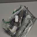 Baffect 3 Tiers Pull Down Spice Rack, Pull Out Spice Organizer for Inside Cabinets, Drop Down Spice Shelf with Spring Buffer Device for Kitchen Upper Cabinet（Black）