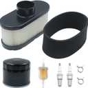 X350 Oil Change Kit for John Deere Lg265 Maintenance Kit, S240 X380 X580 X300 X320 Z530M Z445 Lawn Mower Parts Accessories
