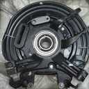 Rear Left Side Steering Knuckle & Wheel Bearing Hub Assembly Compatible with Ford Explorer 2002-2005, fit for Mercury Mountaineer 2002-2005, Replace for 698-013, LK001