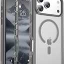 jaroco Magnetic for iPhone 17 Pro Max Case, [Compatible with MagSafe][Military Grade Drop Protection][Heavy Duty Protection][Non-Slip][Shockproof] 2-Layer Durable Bumper Phone Case 6.9''-Gray