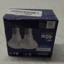 E17 R14 LED Bulb Dimmable 4W(40W Equivalent) Small Light Bulb, E17 Intermediate Base, 300 Lumens, Curio Cabinet Light Bulb, Daylight White 5000K, Pack of 2