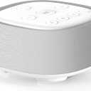 Rechargeable White Noise Machine with 28 Smoothing Sounds, Portable Sound Machine for Baby Kids Adult Sleeping, Auto-Off Timer, 32 levles of Volume Noise Machine Therapy for Home, Office, Travel