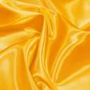 NSGZ Yellow Satin Fabric by The Yard, 2 Yards 60" Wide Silky Fabric, Solid Satin Cloth Fabric for Bridal, Wedding, Dress, Crafting, Decoration