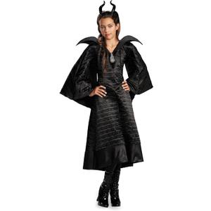 Disney Maleficent Movie Christening Black Gown Girls Deluxe Costume (Large/10-12) Disney Maleficent Movie Christening Black Gown Girls Deluxe Costume (Large/10-12)