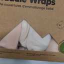 3-Pack Organic Baby Swaddle Sleep Sacks - Newborn Swaddle Sack, Ergonomic Baby Swaddles 0-3 Months, Swaddles for Newborns, Baby Sleep Sack, Baby Swaddle Blanket Wrap, Baby Essentials(Angelic)