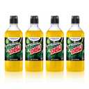 SodaStream Mountain Dew Zero New Pour Bottles Soda Drink Mix, 14.9 Fl oz. (Pack of 4)