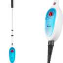 Steam Mop, 10 in 1 MultiPurpose Powerful Steam Detachable Floor Steamer for Hardwood/Tile/Wall All Floors Cleaning with 11 Accessories for Whole Home Use