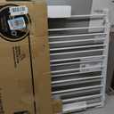 Regalo Safety 29-43" Top of Stairs Baby Gate, Extra Wide Baby Gate, Extra Wide Hardware Mounted Stair Gate with Banister & Wall Mount Kit, Walk-Through Safety Gate with Door for Toddlers & Pets