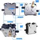 Fuel Pump Assembly 14360A16 Compatible with Mercury Outboard 2 Stroke 30 40 45 50 55 60 65 75 80 90 100 115 125 150 175 200 225 250 300HP 14360A41 14360A43 14360A50 14360A71 14360A73 14360A78 14360A4