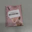Jawline Shaper Chin Strap for Sleeping, Reusable V-Line Mask for Women Face Lifting Made w/Electric-Hot-123456 (Black)