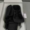 Jeep Wrangler JL Custom Silicone Liners - Full Coverage of Door Handles and Cup Holders for 2018-2026 Wrangler JL 4 Doors(Not for JL Unlimited Rubicon), Interior Accessories (Black,7-Piece Set)