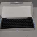 GK GAMAKAY x NaughShark NS68 Hall Effect Rapid Trigger Wireless Gaming Keyboard, Bluetooth/USB-C/2.4GHz 8KHz Polling Rate 0.01mm RT,Outemu Peach Crystal Magnetic Switch Keyboard (Black-Shine Through) (Triple Mode)