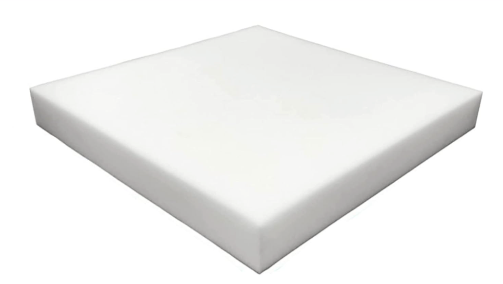 Chair Cushion Square Foam for Dining Chairs, Wheelchair Seat Cushion Replacement, 20" x 20" x 3"