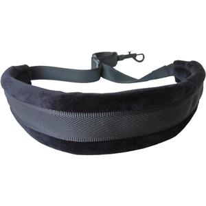 Xinlink Professional Black Colored Padded Alto Tenor Saxophone Neck Strap with Locking Snap Hook for Sax Player Music Instrument