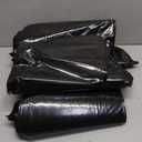 ToughBag 95-96 Gallon Extra-Large Trash Bags, 61x68 Black Garbage Bags, 1.2 Mil Thick (50 COUNT), Heavy-Duty Outdoor 95 Gallon Trash Bags for Storage, Custodial, Landscape - Made In USA