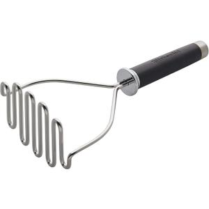 KitchenAid Gourmet Stainless Steel Wire Masher, 10.24-Inch, Black (One Size)