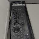 Lenovo 300 USB Combo, Full-Size Wired Keyboard & Mouse, Ergonomic, Left or Right Hand Mouse, Optical Mouse, GX30M39606, Black