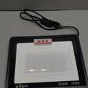 XYCN 2 Pack 300W LED Black Lights Outdoor, Flood Blacklight Light with Plug, 395nm to 410nm IP66 Waterproof for Dance Party, Glow in The Dark, Stage Lighting, Body Paint, Fluorescent Poster, Neon Glow