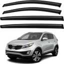 Window Visors Rain Guards for 2011 2012 2013 2014 2015 2016 Kia Sportage