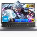 ACEMAGIC 2025 LX15 Laptop, 15.6-inch FHD (1920 x 1080) Display, Intel N97 Processor, 8GB DDR4 RAM, 256GB SSD（up to 2TB, Windows 11 Pro, Wi-Fi 5, 180° Fold, Ideal for Work & Study)