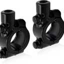 2PCS Motorcycle Mirrors Mounts, 7/8" Handlebar Mirror Mount Clamp Adaptor with 8mm Thread, Aluminum Alloy Rearview Mirror Bracket Clamp for Motorcycle Dirt Bike Scooter