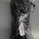 Women's Plus Size Maxi Dress Elegant V-Neck Ruffle Sleeves Bodycon Mermaid Dresses Evening Gown Black 5XL