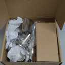 39619 Bathtub Shower Handle Remodel/Rebuild Trim Kit, Shower Knob 3 Piece for Price Pfister Verve Faucets, Includes 12H-2H, 12H-2C, 12H-18D Stems and Tubs knob Handle and Flange Base (Brushed Nickel)