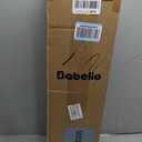 Babelio Memory Foam Crib Mattress Dual-Sided Baby Toddler Mattress Standard Size, Removable Waterproof Cover, CertiPUR-US Certified, Grey