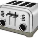 Cuisinart 4 Slice Toaster Oven, Brushed Stainless, CPT-180P1
