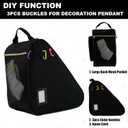 HEXIFUL Skate Bag for Ice, Inline, Roller & Quad Skates - Kids & Adults