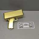 Alagoo Super Money Guns Paper Playing Spary Money Toy Make it Rain Toy , Handheld Cash Toy Fake Bill Dispenser Money Shooter Toy(Metallic Gold)
