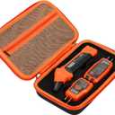 Hard Carrying Storage Case for Klein Tools ET310 AC Circuit Breaker Finder & RT250 GFCI Receptacle Tester & 80041 Outlet Repair Tool Kit, Electrical Tools Storage Organizer Holder Bag