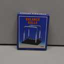 Newtons Cradle Balance Pendulum 5 Balls, Wooden Base Newton's Cradle, Desktop Calm Down Fidgets Kit, Office Home Desk Dcor, Fun Science Physics Accessories for Adults (Medium)